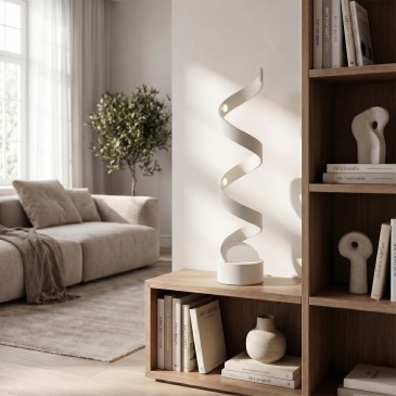 Lampe de table LED spirale 12 W | Mondialshop