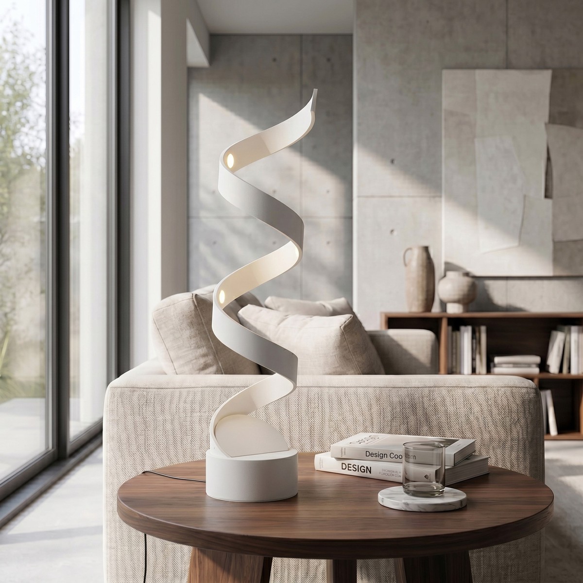 12-W-LED-Spiraltischleuchte | Mondialshop