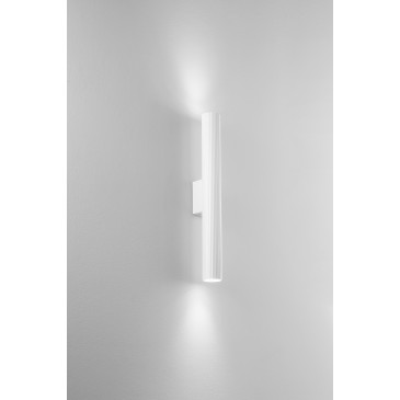Applique murale 2xGU10 Or Blanc Noir | Mondialshop