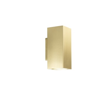 Moderne Wandleuchte, Schwarz, Gold und Weiß | Mondialshop