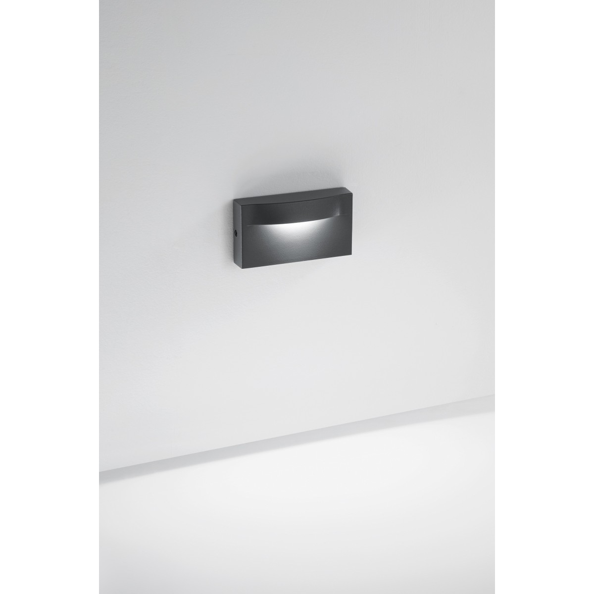 8-W-LED-Außenwandleuchte, Weiß, Anthrazit, Bronze |...