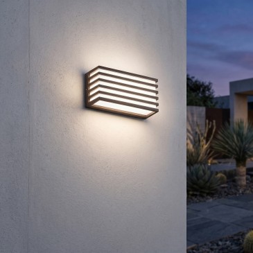 Applique murale LED double émission 12 W | Mondialshop