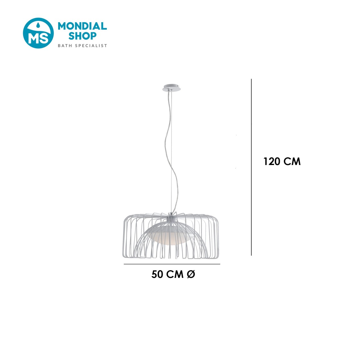 24-W-LED-Pendelleuchte mit hoher Helligkeit | Mondialshop
