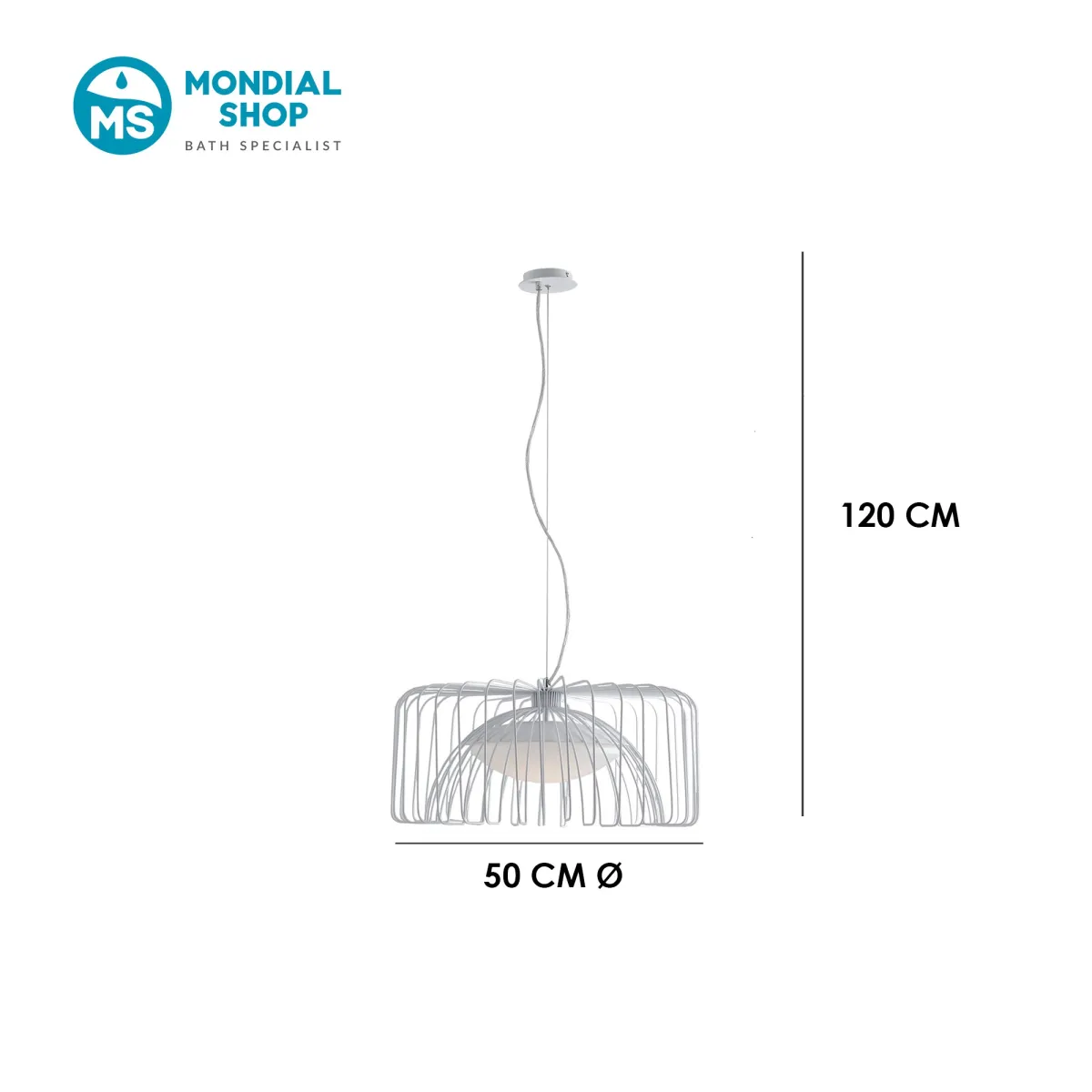 24-W-LED-Pendelleuchte mit hoher Helligkeit | Mondialshop