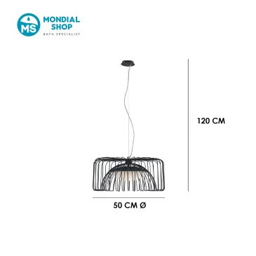 Suspension LED haute luminosité 24 W | Mondialshop