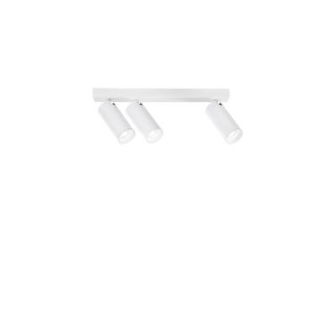 Applique Spot 3xGU10 Mini Nera o Bianca | Mondialshop
