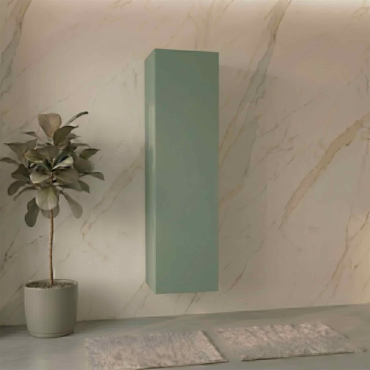 Colonna sospesa per bagno alta 140 vari colori