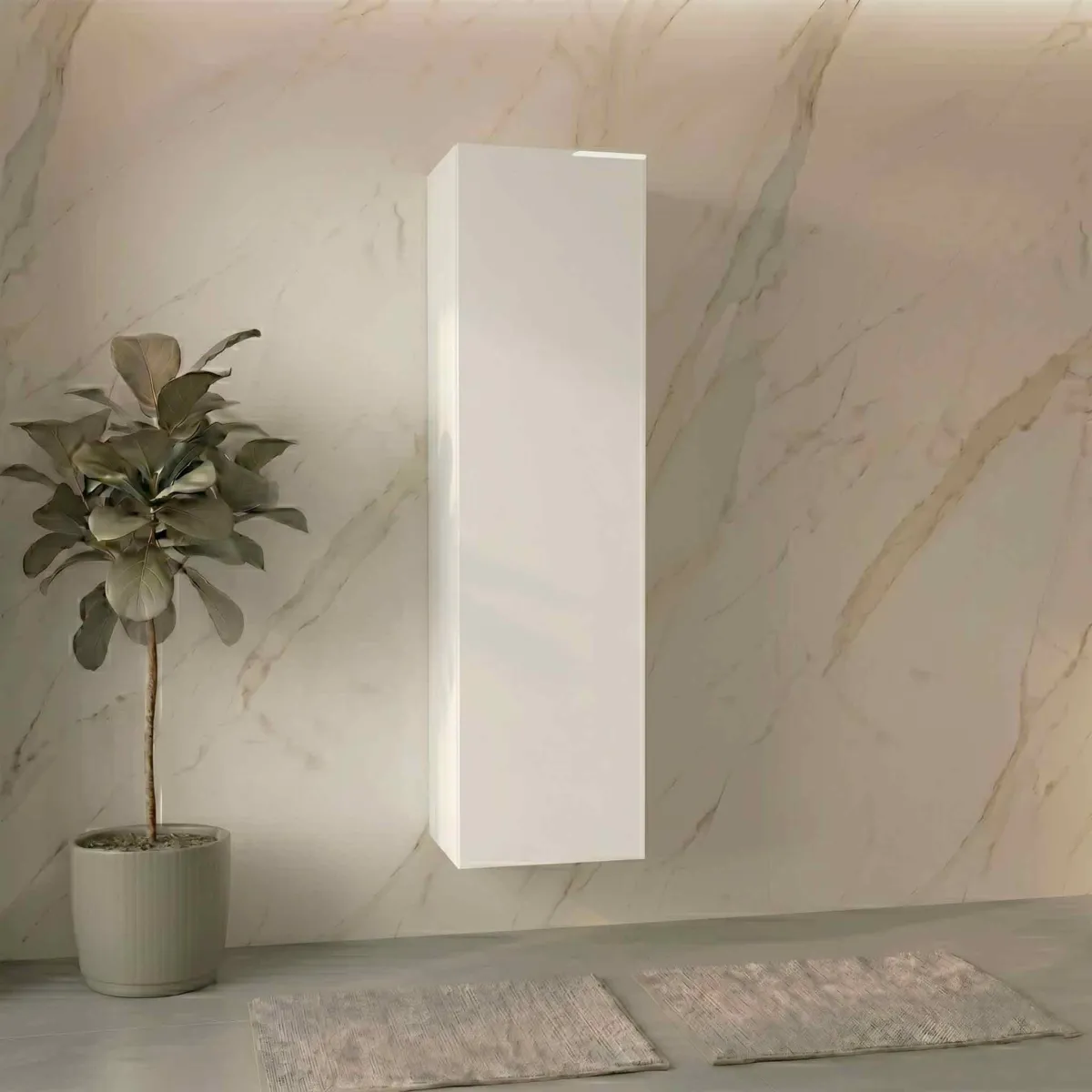 Colonna sospesa per bagno alta 140 vari colori