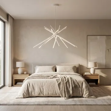 Lampadario Moderno LED 54W...