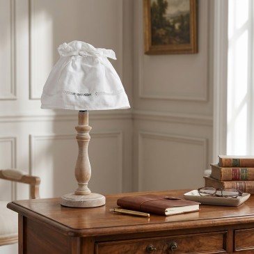 Lampada Classica in Legno e...