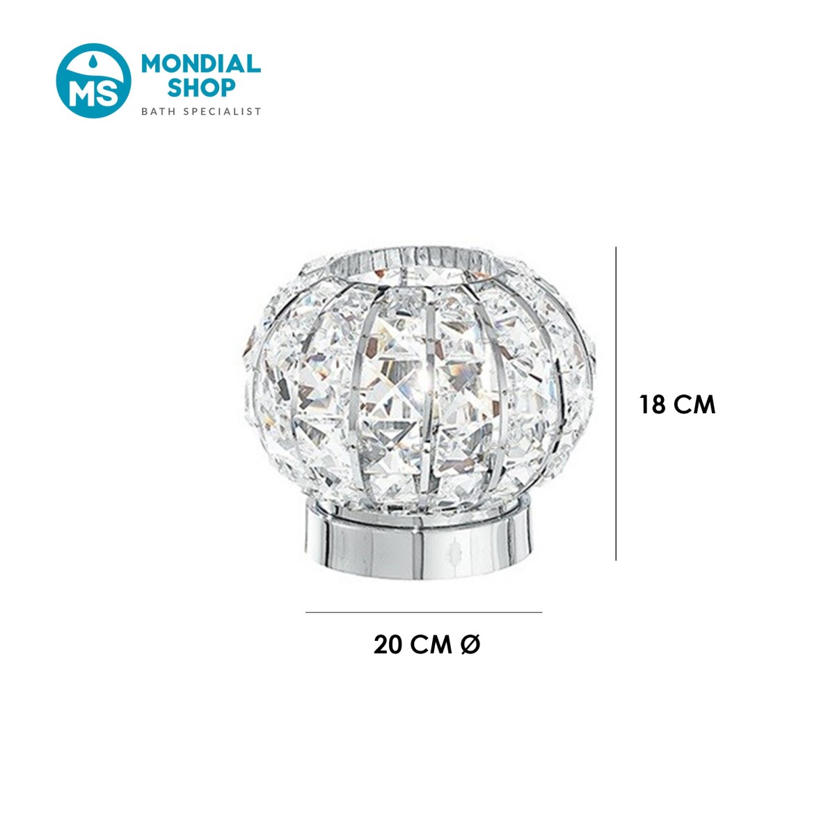 scheda tecnica lampada da comodino classica CONCERT-L