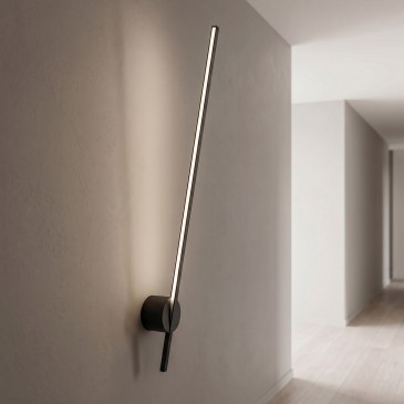 10-W-LED-Wandleuchte, Weiß oder Schwarz | Mondialshop
