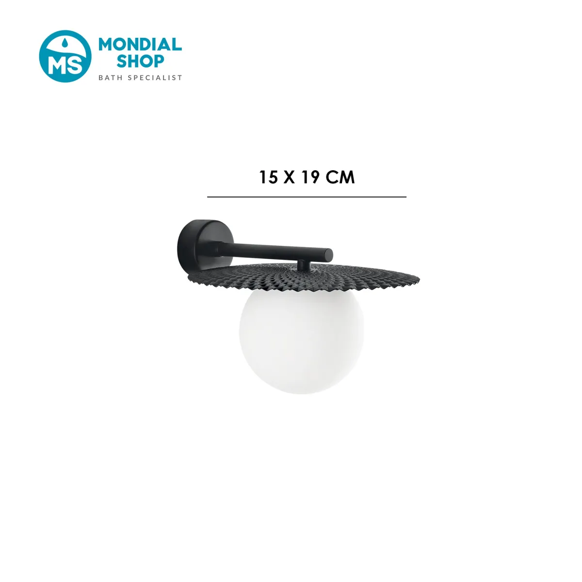 Elegante G9-Wandleuchte in Gold oder Schwarz | Mondialshop