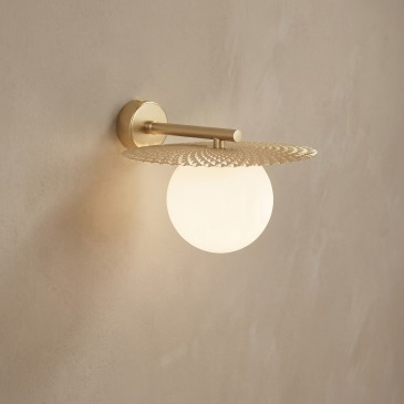 Applique murale G9 élégante dorée ou noire | Mondialshop
