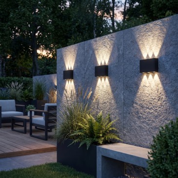Applique murale moderne à double émission | Mondialshop