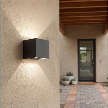 Applique murale LED à double émission, disponible en 4 couleurs | Mondialshop