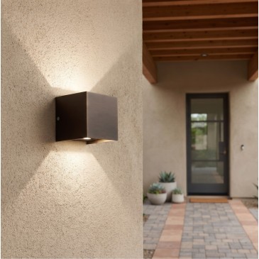 LED-Wandleuchte mit Dual-Emission in 4 Farben | Mondialshop