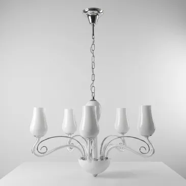 Lampada a sospensione In vetro soffiato sfumato Adatto per saloni e camera da letto 5XE14