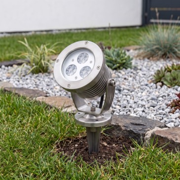 Projecteur de jardin LED 9 W avec piquet IP65 | Mondialshop