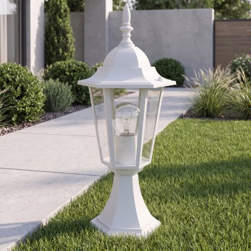 lampioncino da esterno stile parigino compatibile con lampadine E27