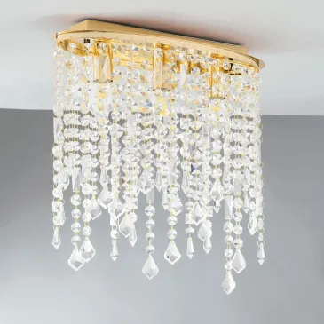 Plafoniera Classica Ovale con Cristalli K9 | Mondialshop