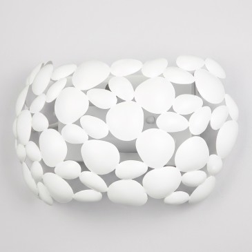 Applique Moderna 2XE14 Bianco o Cromo