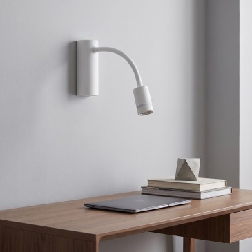 Applique Moderna LED Orientabile in Silicone In bianco