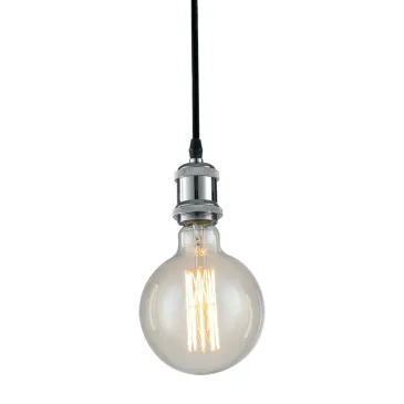 Rustikaler Vintage-Kronleuchter mit Textilkabel | Mondialshop