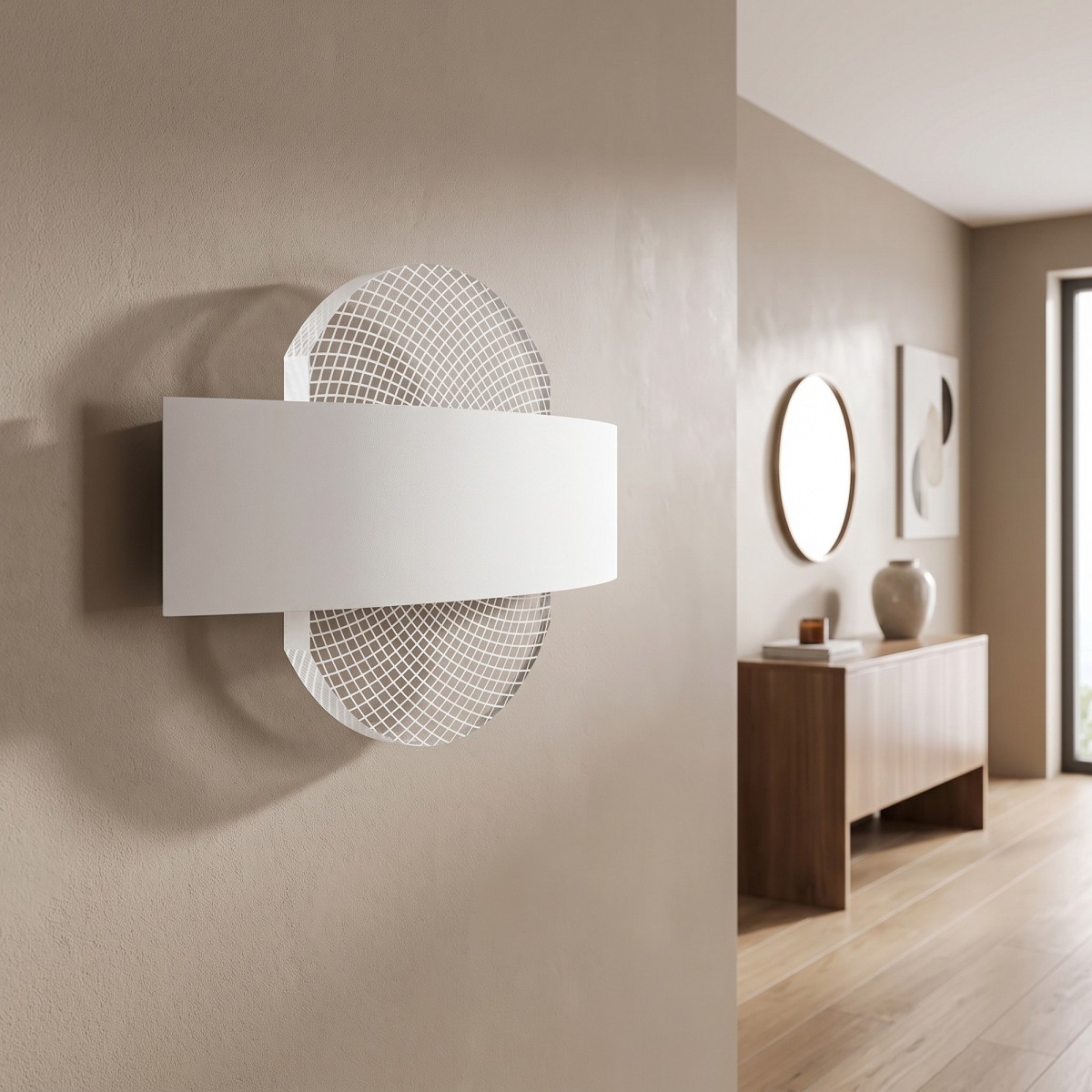 Effetto luce up & down: scopri l'applique LED moderna 10W...