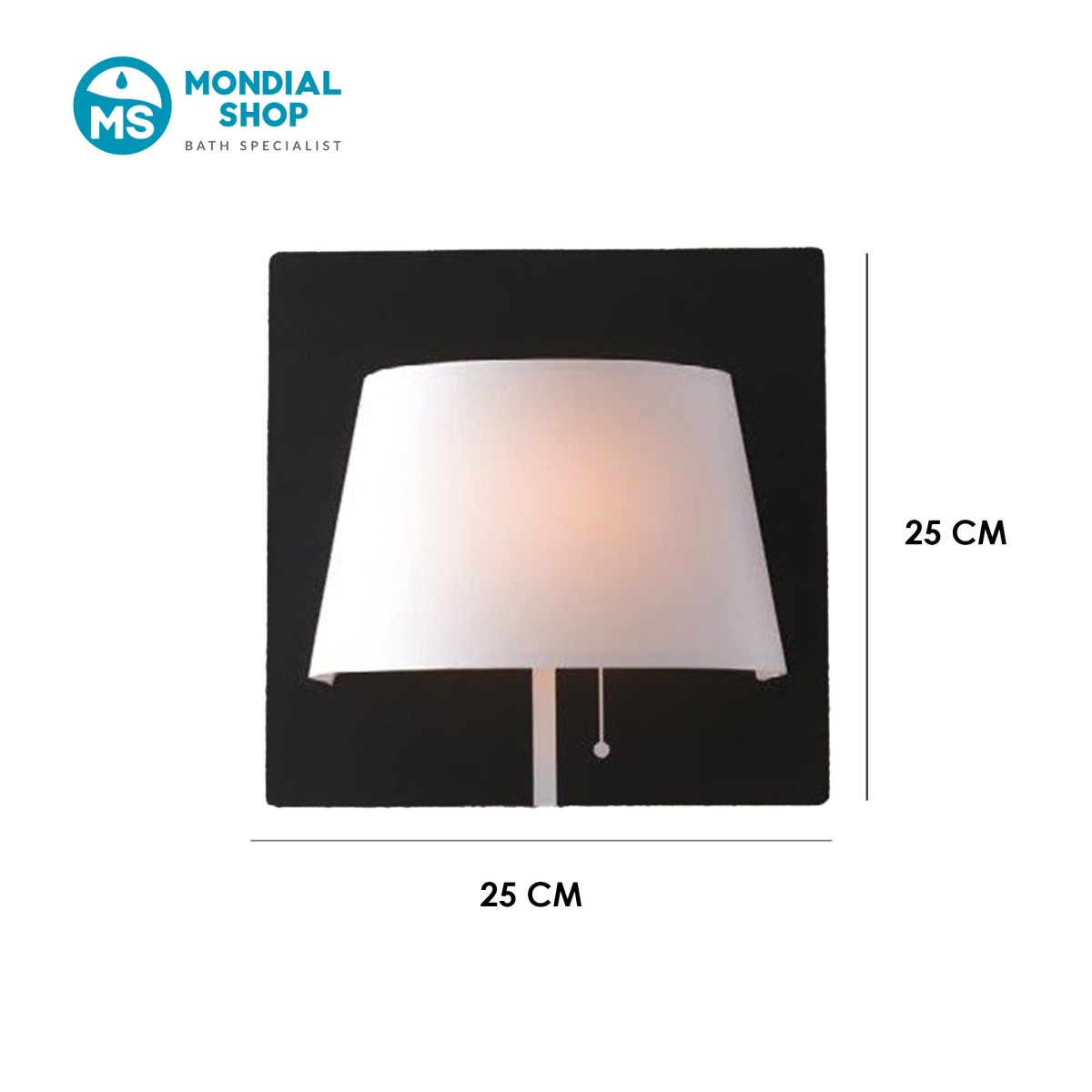 Applique Moderna LED 6W Bianco o Nero | Mondialshop