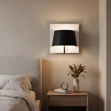 Applique Moderna LED 6W Bianco o Nero | Mondialshop