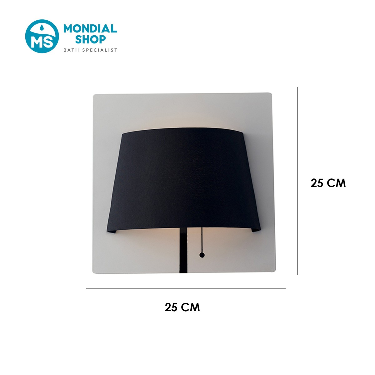 Applique Moderna LED 6W Bianco o Nero | Mondialshop