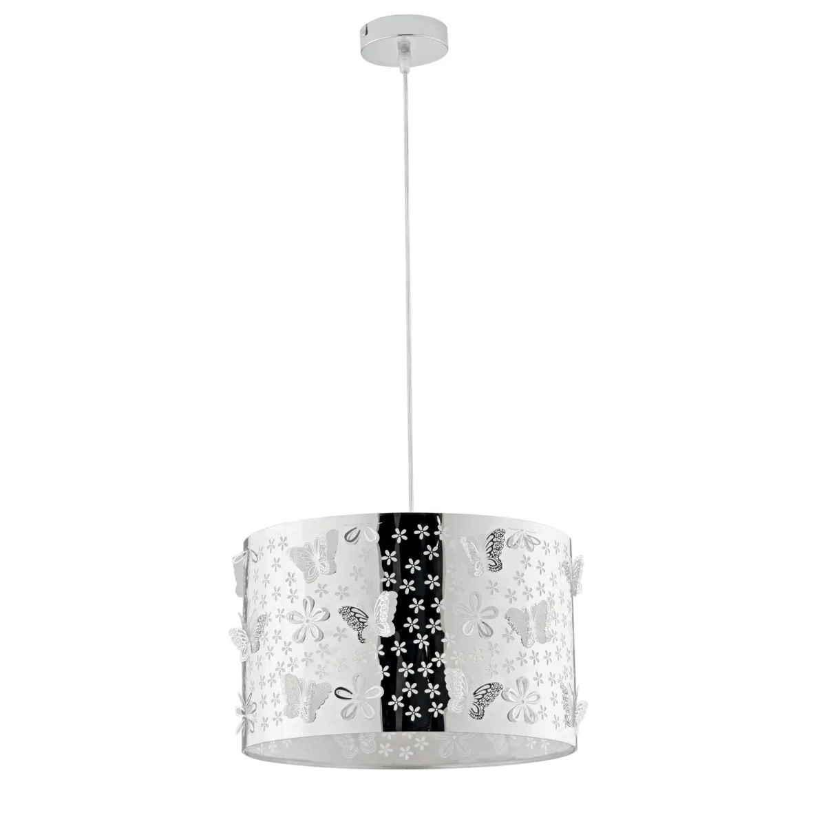 Lustre moderne en acier sculpté | Mondialshop