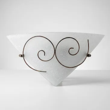 Applique Classica Design a Spirale Bianca