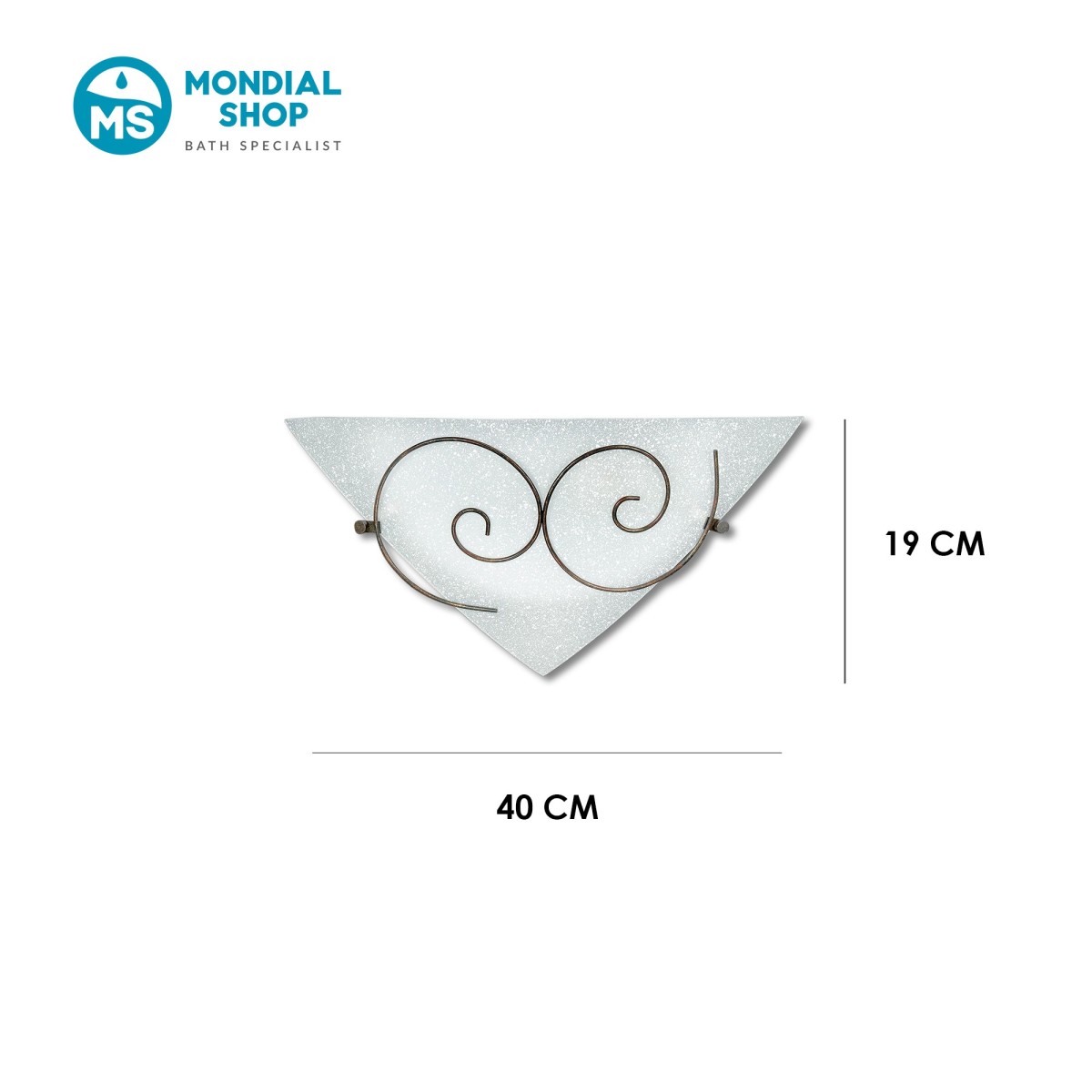 Scheda tecnica applique classica RICCIOLO