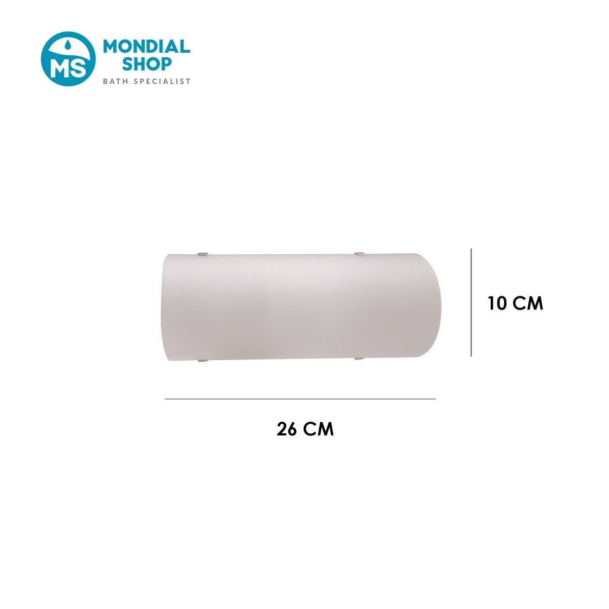 Applique Bianca E27 Design Minimal | Mondialshop