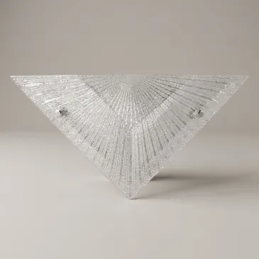 Klassische Diamantglas-Wandleuchte mit E27-Fassung | Mondialshop