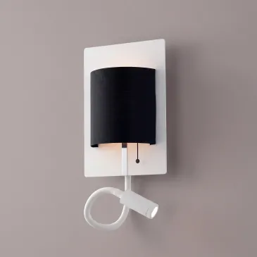 Applique murale LED moderne 9W, blanche ou noire | Mondialshop