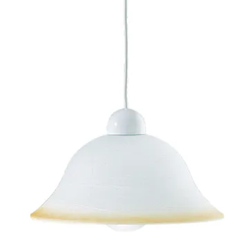 Lustre cloche blanc classique | Mondialshop