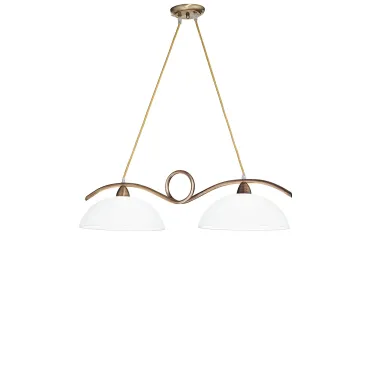 Lustre moderne en chrome ou bronze | Mondialshop