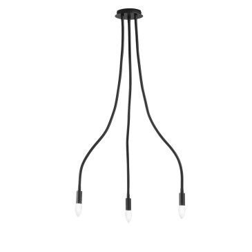 Lustre moderne flexible à 3...