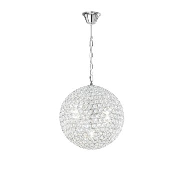 Lustre moderne orné de cristaux K9 | Mondialshop