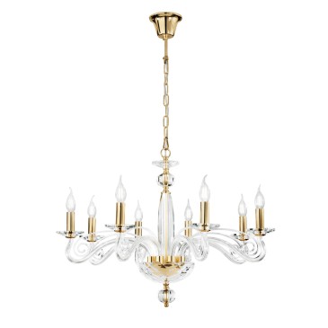 Lustre classique en cristal...