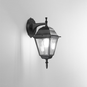 Applique Esterno Nera E27 60W | Mondialshop