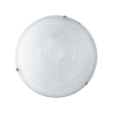 Plafoniera Classica Bianca 2 Misure | Mondialshop
