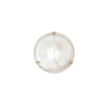 Klassische Tabakglas-Deckenleuchte, 2 Größen | Mondialshop