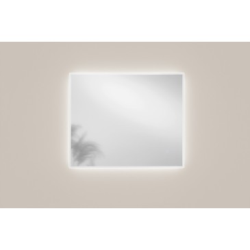 Miroir de salle de bain LED à intensité variable et réversible | Mondialshop