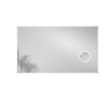 LED-Badezimmerspiegel mit 3-facher Vergrößerung und Dimmfunktion | Mondialshop