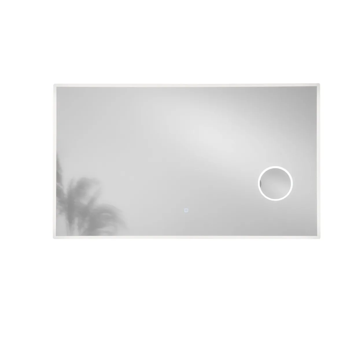 Miroir de salle de bain LED avec grossissement x3 et...