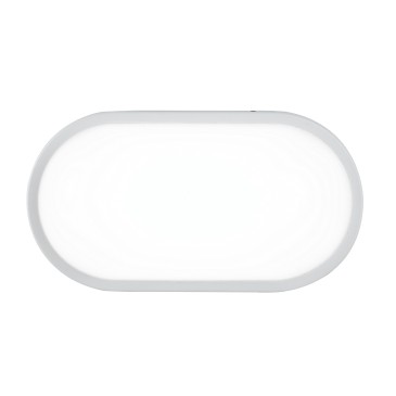 Plafoniera LED Ovale Antracite o Bianca | Mondialshop
